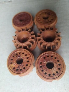 6pcs PL-31-P PL31-2V IN18 IN-18 NIXIE TUBE SOCKET IN-18 IN-4 IN-7 etc NOS NEW - Picture 1 of 5