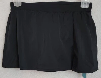 Falda de baño Caribbean Joe para mujer talla 10 negra NUEVA Foto 1 de 4