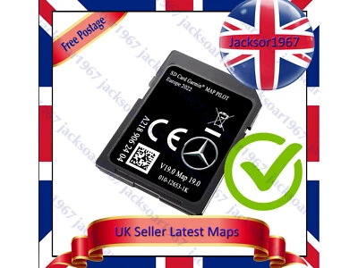 NEW Mercedes Garmin Europe UK Map Pilot Navigation GLS C CLA V19 A2189062404 - Image 1 of 4