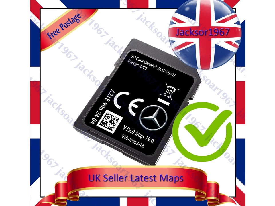 MERCEDES NTG5 Garmin Map Pilot A2189062404 Version 19