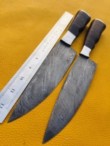 MASSANFERTIGUNG HANDGEFERTIGTE DAMASTSTAHL SCHAFMESSER GESAMT 12,5” KLINGE 7,0” HANDEL5,50”.Lot2 - Bild 1 von 6