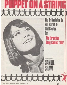 Sandie Shaw - Puppe an einer Saite - Noten - Bild 1 von 1
