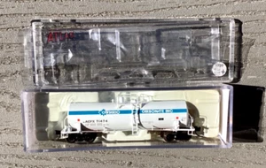 ATLAS 1/160 N SCALE KAOLIN TANK CAR ONTARIO CARBONATE RD. # 71474 NIB # 50000268 - Picture 1 of 8