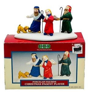 Lemax Village Collection Christmas Pageant Player Wise Men Angel Dog 1998 - Picture 1 of 13