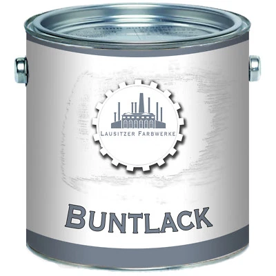 Lausitzer Farbwerke coloured paint white top coat 2.5 L 5 L 10 L RAL 9010 white - Image 1 of 4