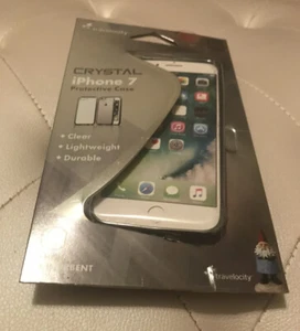 NUEVA Funda Travelocity Cristal Plata Metálica iPhone SE2/8/7/6s/6 - Imagen 1 de 5