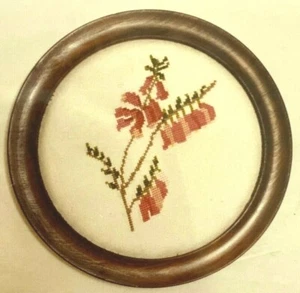 Margaret Barrett PINK HEATH Counted Cross Stitch Kit  Floral Emblem of Victoria - Imagen 1 de 3