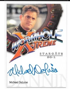 2002 Rittenhouse Stargate SG-1 Wormhole Xtreme Michael DeLuise AUTO WXA1 SP RARE - Picture 1 of 1