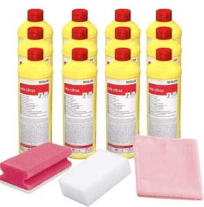 12x Ecolab Into Citrus 1L | 6x MFT | Radierer + Schwämme | MEGA PAKET - Bild 1 von 1
