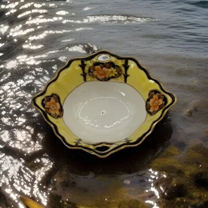 Cuenco pequeño Noritake amarillo y blanco - Imagen 1 de 6