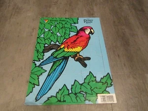 Rompecabezas de imagen de loro "Pretty Polly" Color World Press 1989 vintage #1020-2 - Imagen 1 de 5