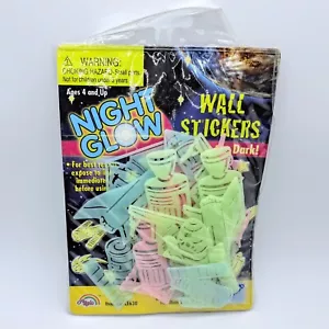 VTG 2000 Rare New Old Stock Night Glow in the Dark Ceiling Wall Space Stickers - Picture 1 of 2