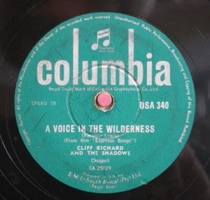 Cliff Richard & The Shadows 78 / A Voice In The Wilderness & Don `t Be.(02-0620) - Picture 1 of 2