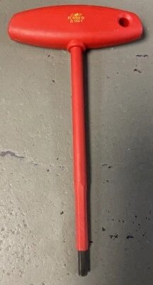 WIHA Insulated T-Handle Hex Wrench 5.0x150 - Image 1 of 4