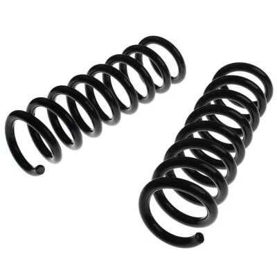 2x molas helicoidais traseiras para Mercedes-Benz C240 C320 CLK320 CLK350 CLK500 CLK55 AMG - Imagem 1 de 4