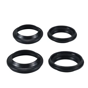 Fork Oil Seal Dust Seals Kit For Kawasaki KDX250 1991-1994 KLX250R 1994-1996 - Picture 1 of 8