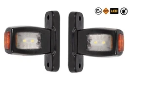 2 x LED 12V luz de límite luz de señalización lateral nueva coche camión - Imagen 1 de 9
