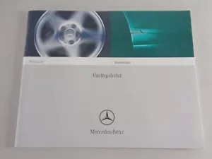 Scheckheft Mercedes Benz SLK, CLK, Sl, CL , Etc. De 04/2002 Finnois - Photo 1/1