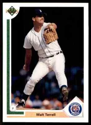 1991 Upper Deck - Detroit Tigers - Walt Terrell #320 - Image 1 of 2