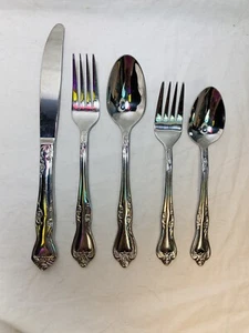 Oneida Flatware AZALEA Stainless Steel 5 PC Set - Picture 1 of 4