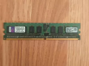 Kingston ValueRAM 1GB DDR2 400Mhz Desktop RAM Memory kvr400d2s8r3k2/2g - Picture 1 of 2