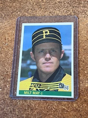 1984 Donruss Baseball # 386 Milt May - Image 1 of 2
