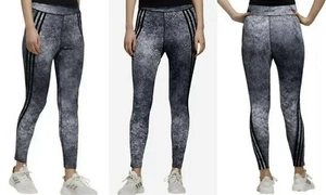 ADIDAS Women's $65 Aeroready Full-Length Tights Black-Black FB 78 sz L - Picture 1 of 4