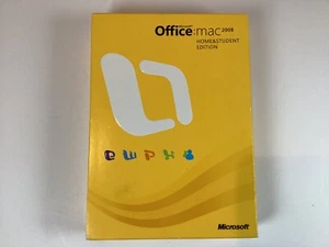 Microsoft Office 2008 Home & Student Edition for Mac w/ 3 Product Keys - Picture 1 of 4