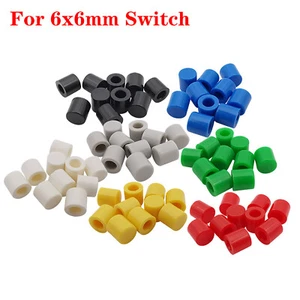 A56 Plastic Cap 6x6mm Tactile Push Button Switch Hat Cover Kit for 6*6mm Switch - Picture 1 of 11