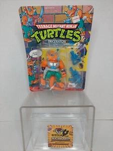 TMNT Ninja Turtles 1990 Triceraton MOC Unpunched Playmates - Picture 1 of 7