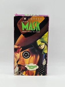 The Mask VHS 1995 Jim Carrey Movie Film Vintage Tape - Picture 1 of 10