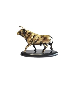 Vintage Bronze Bull Statue - Picture 1 of 11