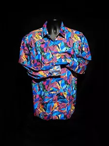 Robert Graham Billings Long Sleeve Colorful Shirt Size 3XL NWT - Picture 1 of 12