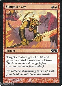 MTG - M12 - Slaughter Cry - 2X - Foil - NM - Bild 1 von 1