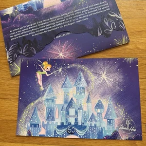 Liana Hee TINKERBELL Kunstdruck Disneyland Jahreskarte Inhaber DIAMOND CELEBRATIONS - Bild 1 von 17