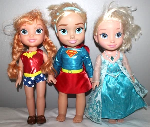 MUÑECAS DE JUEGO JAKKS ELSA FROZEN & DISNEY NIÑA DE VESTIR 13" - Imagen 1 de 2