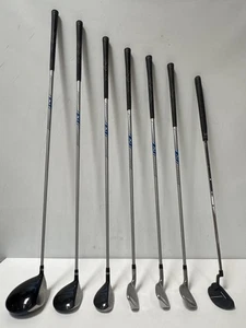 Callaway XJ Series Junior RH Golf Club 7 Piece Set D FW HY Putter & Irons S 7 9 - Picture 1 of 19