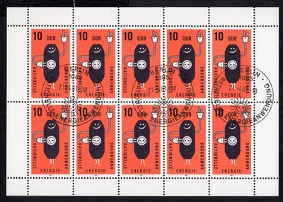 Estampillas RDA 1981 (bloque) Mi#2257 usadas Foto 1 de 2