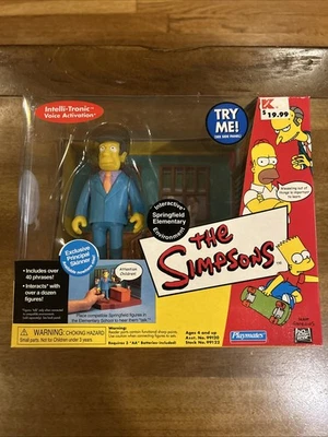 The Simpsons Springfield Elementary School Playmates Vintage Principal Skinner - Image 1 of 4