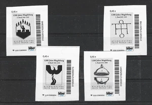 Beaver Post Magdeburg 1200 Years Magdeburg 4 Values - Picture 1 of 1