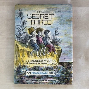 Vintage 1963 THE SECRET THREE By Mildred Myrick, An I Can Read Book Hardcover DJ - Picture 1 of 12