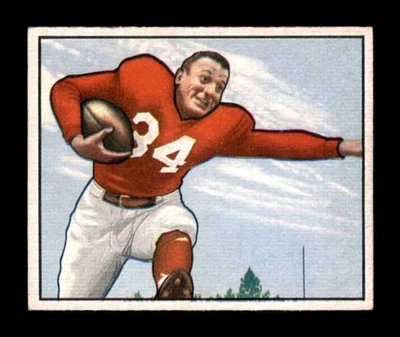 1950 Bowman #93 Pat Harder   EXMT+ X3325694 - Image 1 of 2