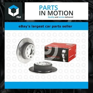 2x Brake Discs Pair Solid fits ALFA ROMEO GIULIA 105, 115 1.3 Rear 64 to 78 Set - Picture 1 of 3