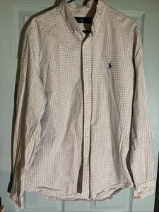 Ralph Lauren Men’s Button Up Oxford Shirt Sz XL. Blue Pony. - Picture 1 of 7