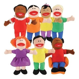 Kaplan Early Learning Kaplan Kids Puppets - Set of 7 - Picture 1 of 4
