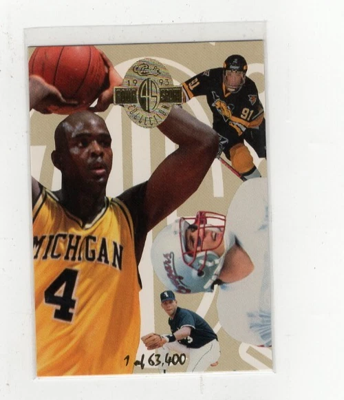 1993 Classic Four Sport Webber Bledsoe Rodriguez Daigle #LP1 Free Ship (H517) - Image 1 of 1