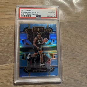 2023-24 Panini Select-Concourse Ausar Thompson Light Blue Prizm 022/299 (RC) SSP - Bild 1 von 2