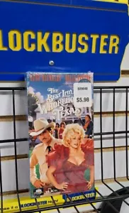 📼 The Best Little Whorehouse in Texas VHS Video Tape Movie 🍿 - Picture 1 of 2