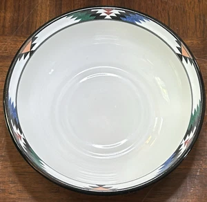 KACHINA Set of 4 Cereal Bowls 6.5" Noritake Stoneware Santa Fe Aztec Vintage - Picture 1 of 4