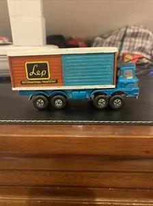 Vintage Matchbox Super Kings 1971 K14 Freight Liner -Lep International Transport - Picture 1 of 8
